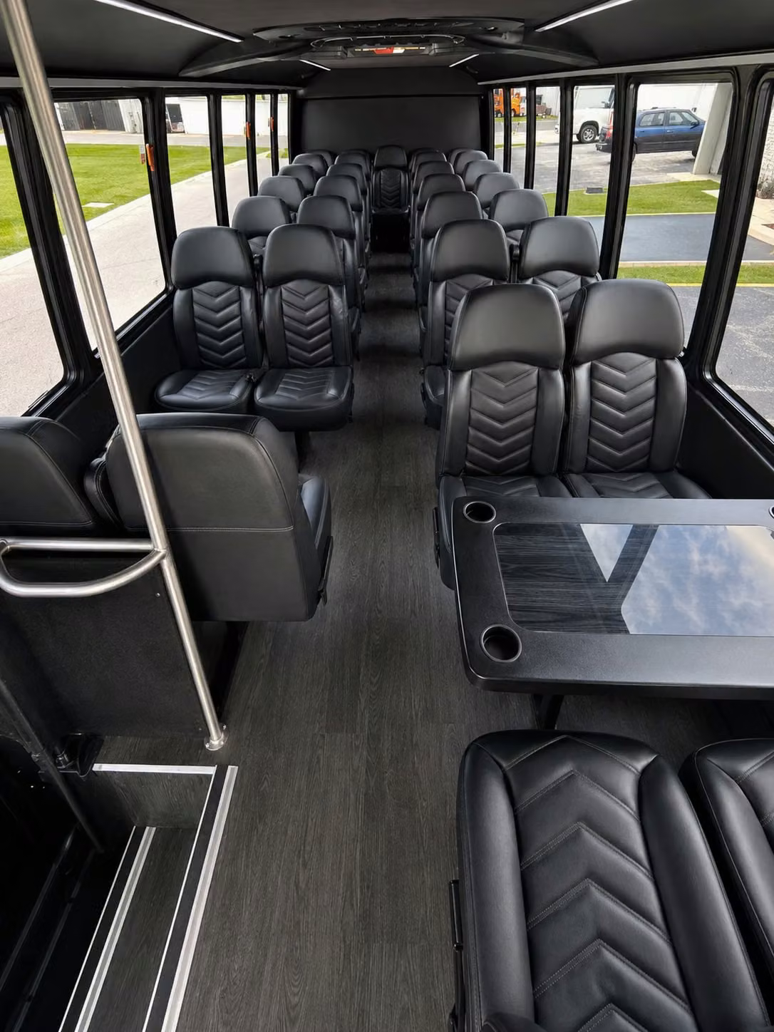 20 passenger minibus interior