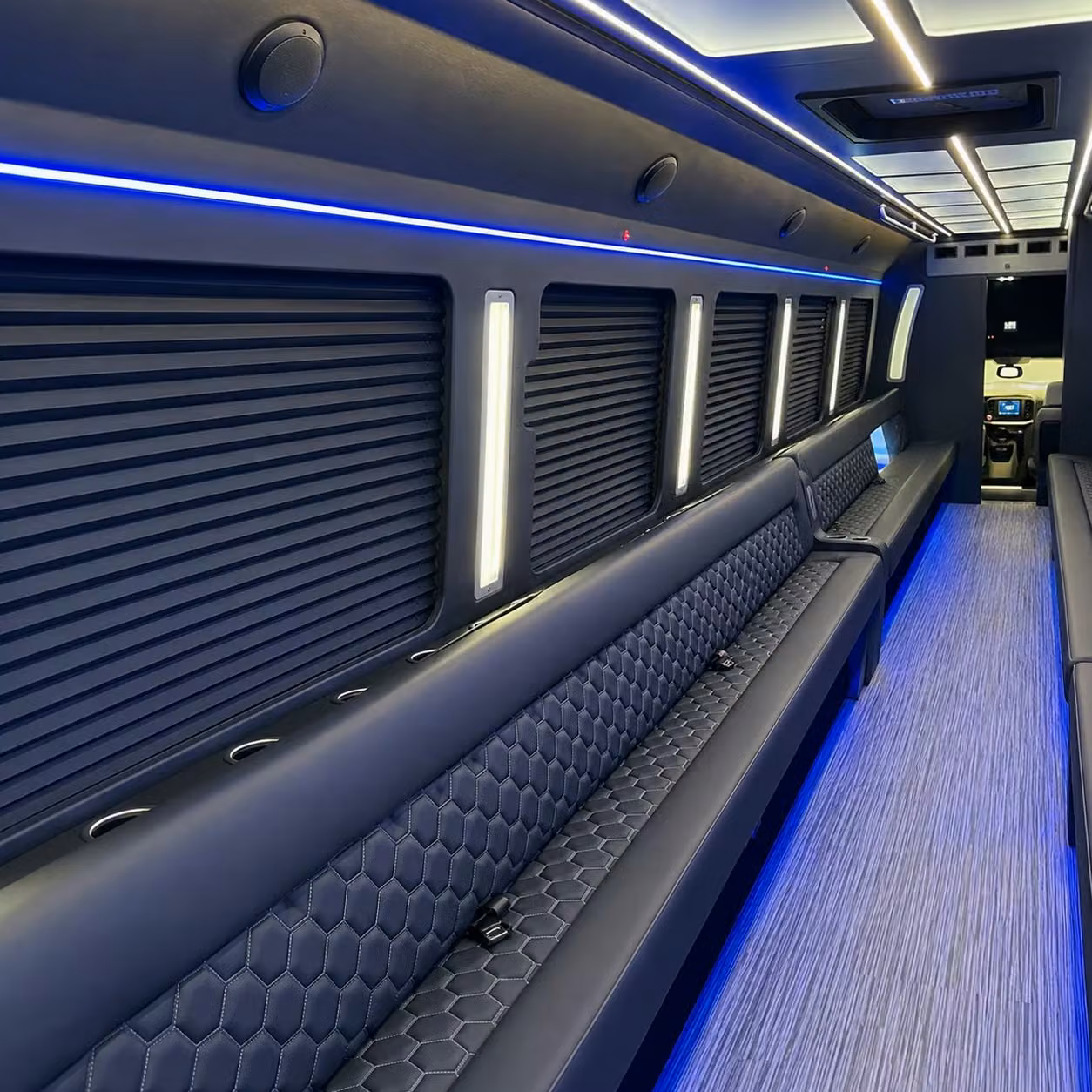 party bus interior