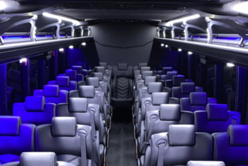 Warren Charter Bus Interior