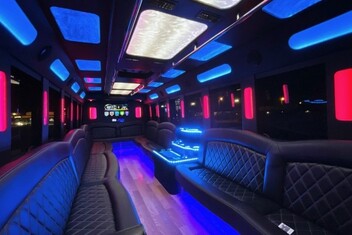 Warren Limousine Bus Interior