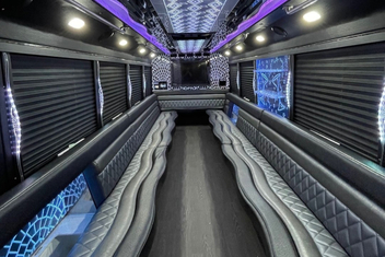 Warren Party Bus Interior