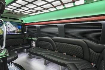 Warren Sprinter Party Bus Interior